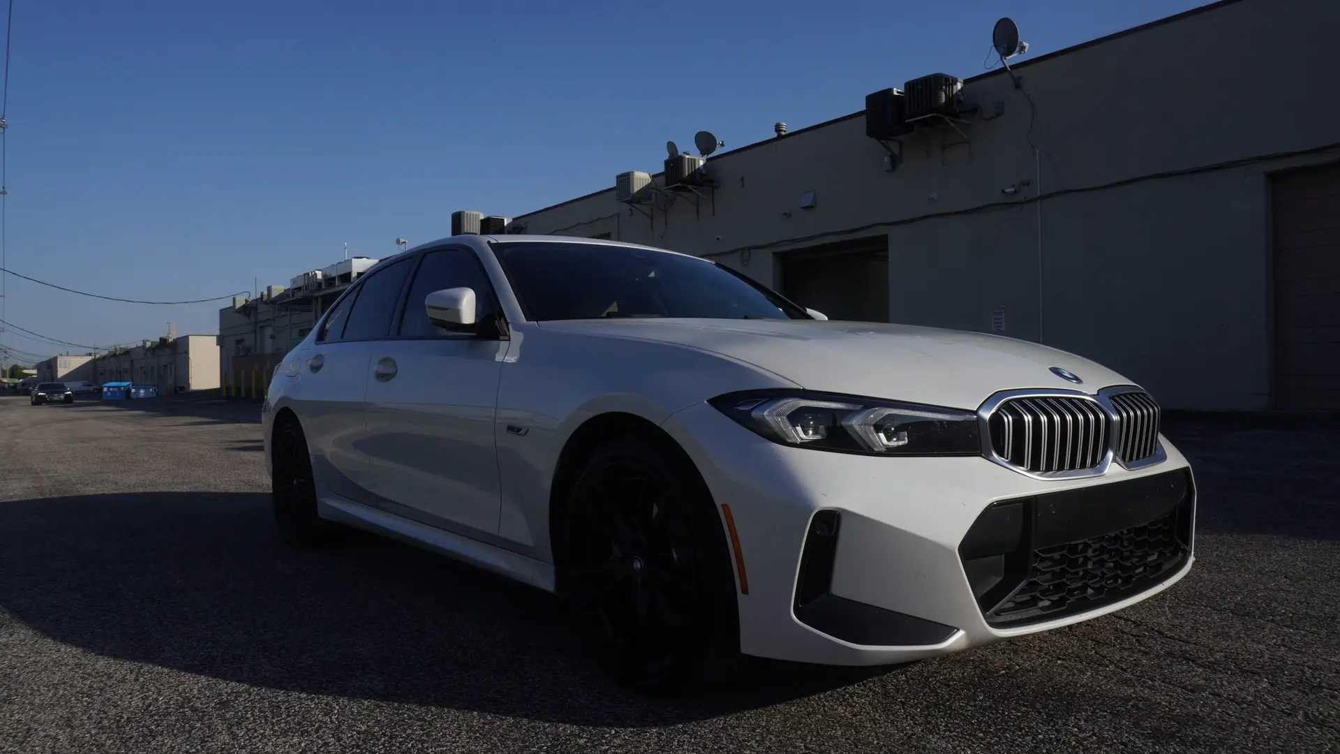 Window tint on BMW in St. Louis, MO