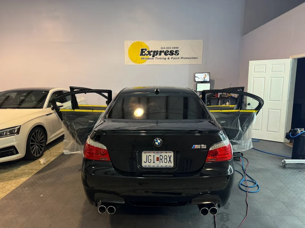 Certified window tint at Express Window Tinting & Paint Protection
