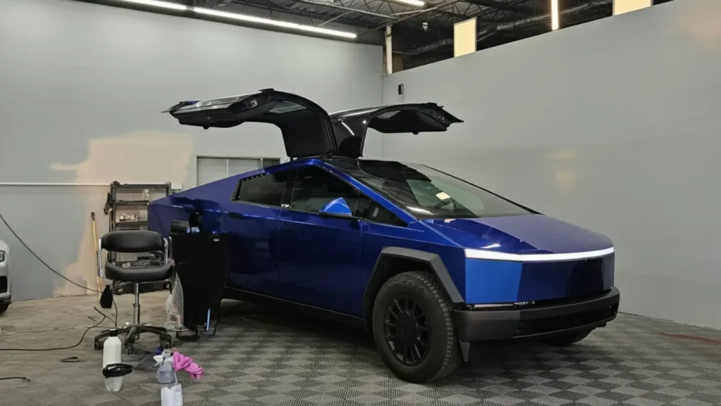 Cybertruck Windshield Protection Film at Express Window Tinting & Paint Protection