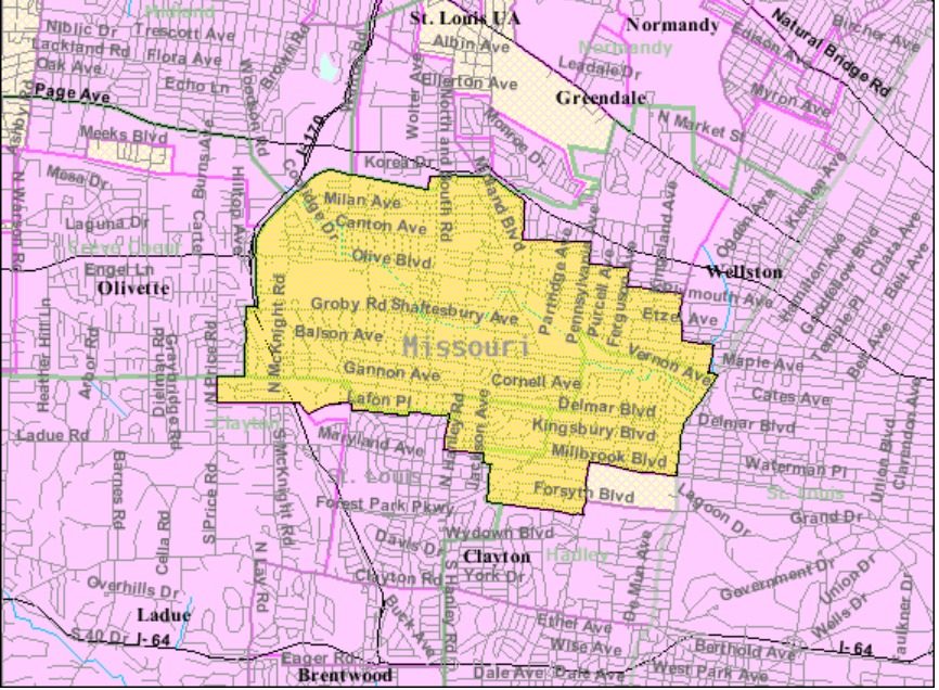 Location University City, MO